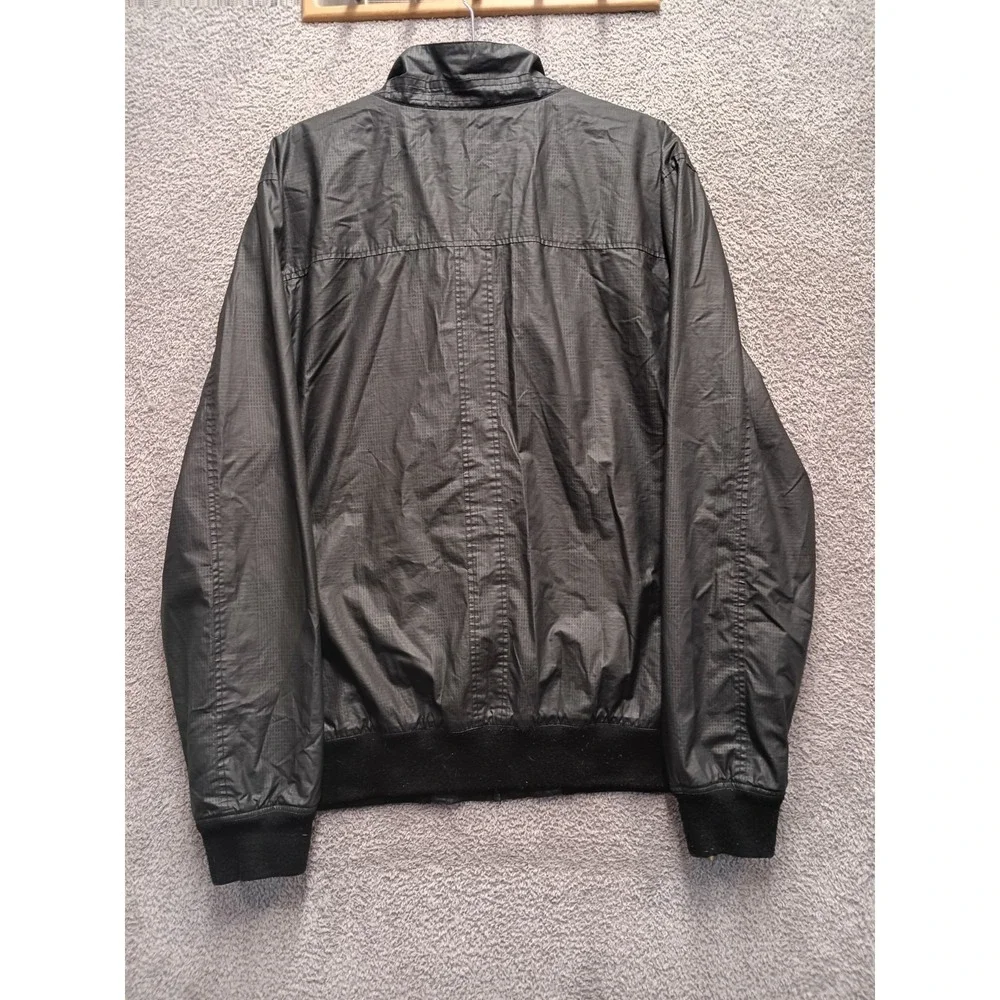 i Jeans by Buffalo Black Bomber‎ Jacket Men's XL 100% Cotton Shell Utility